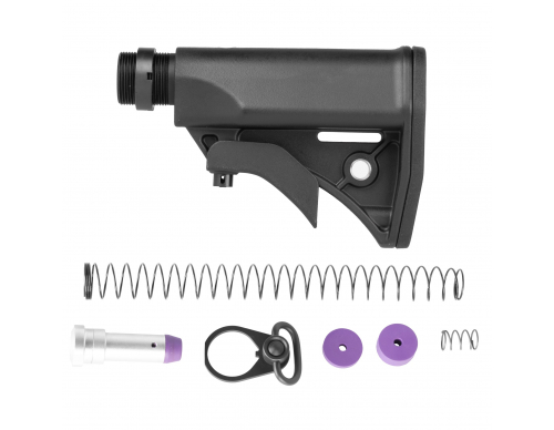 Приклад (Cyma CGS) L Style Combo набор GBBR (4 позиций) CGS-BT-0004 Black